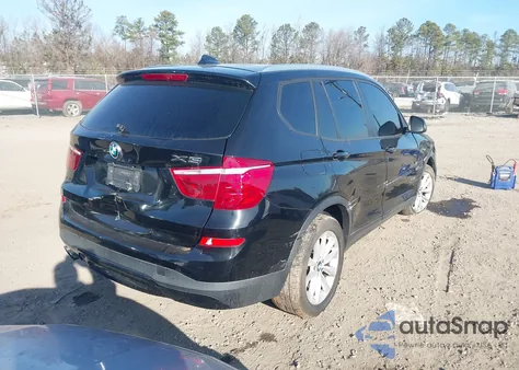 2016 BMW X3 xDrive28I z USA, uszkodzony, nr VIN 5UXWX9C59G0D69792